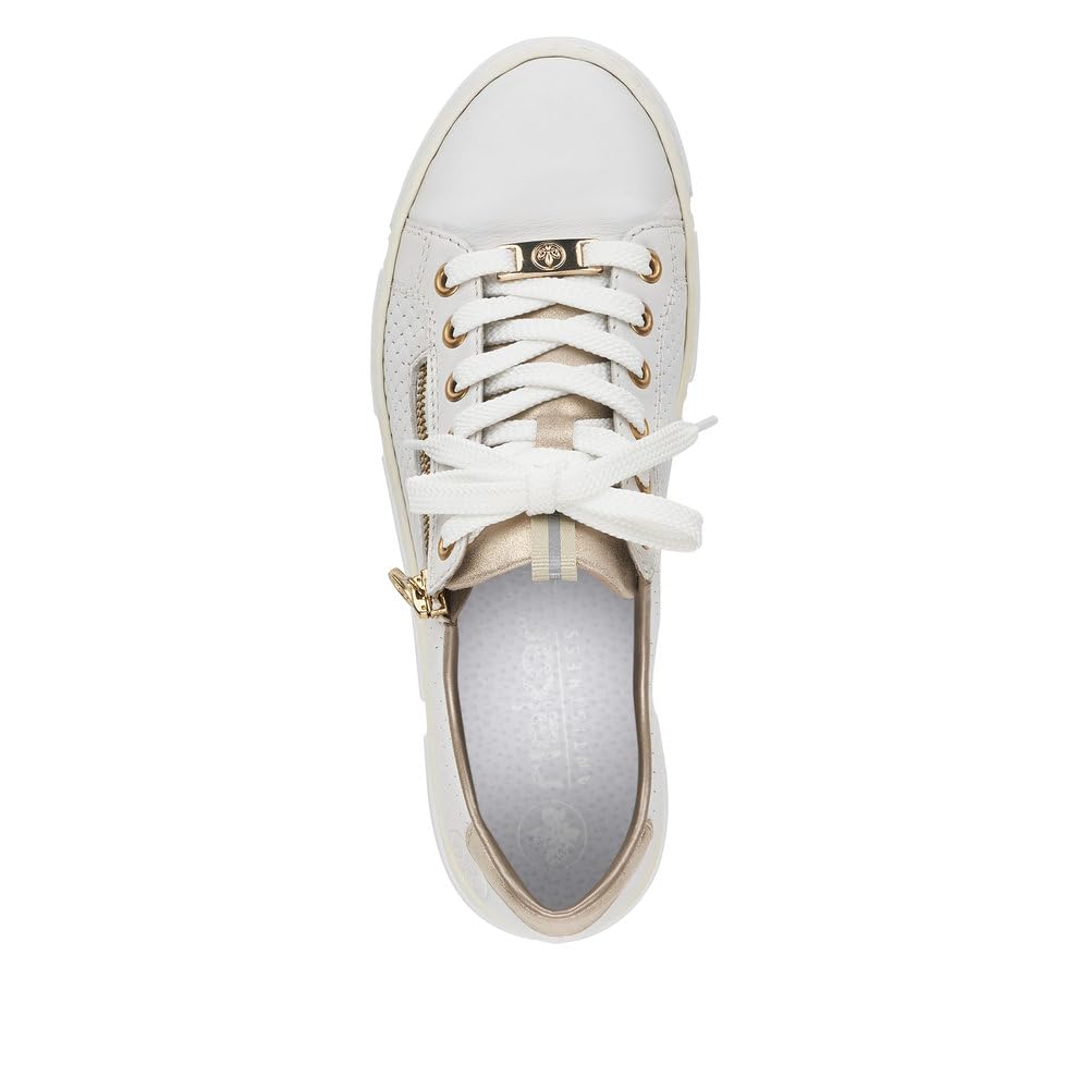 Rieker Women's Low-Top Sneaker N5932 – Stylish Leather Sneakers