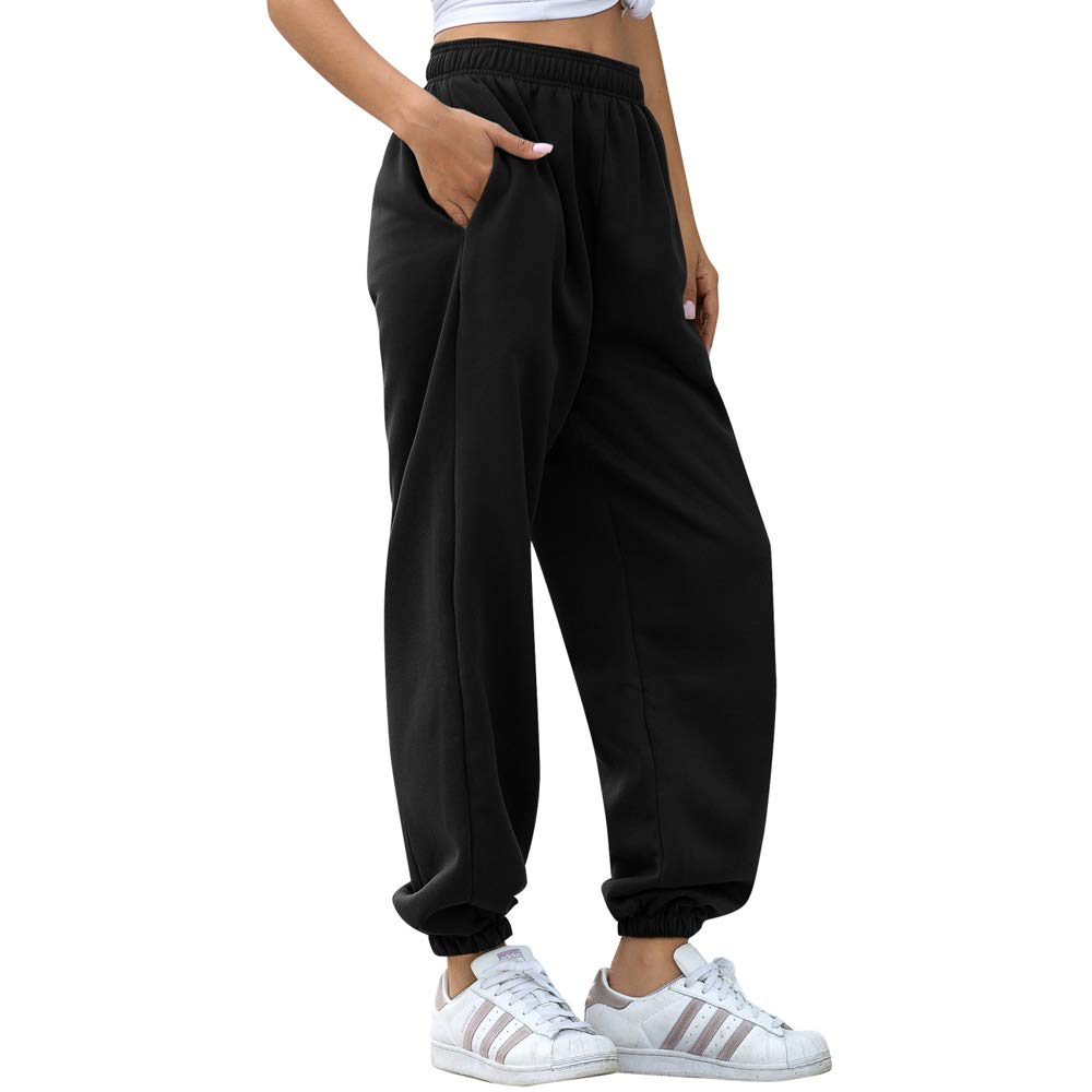 Nuofengkudu Women’s High-Waist Jogging Pants