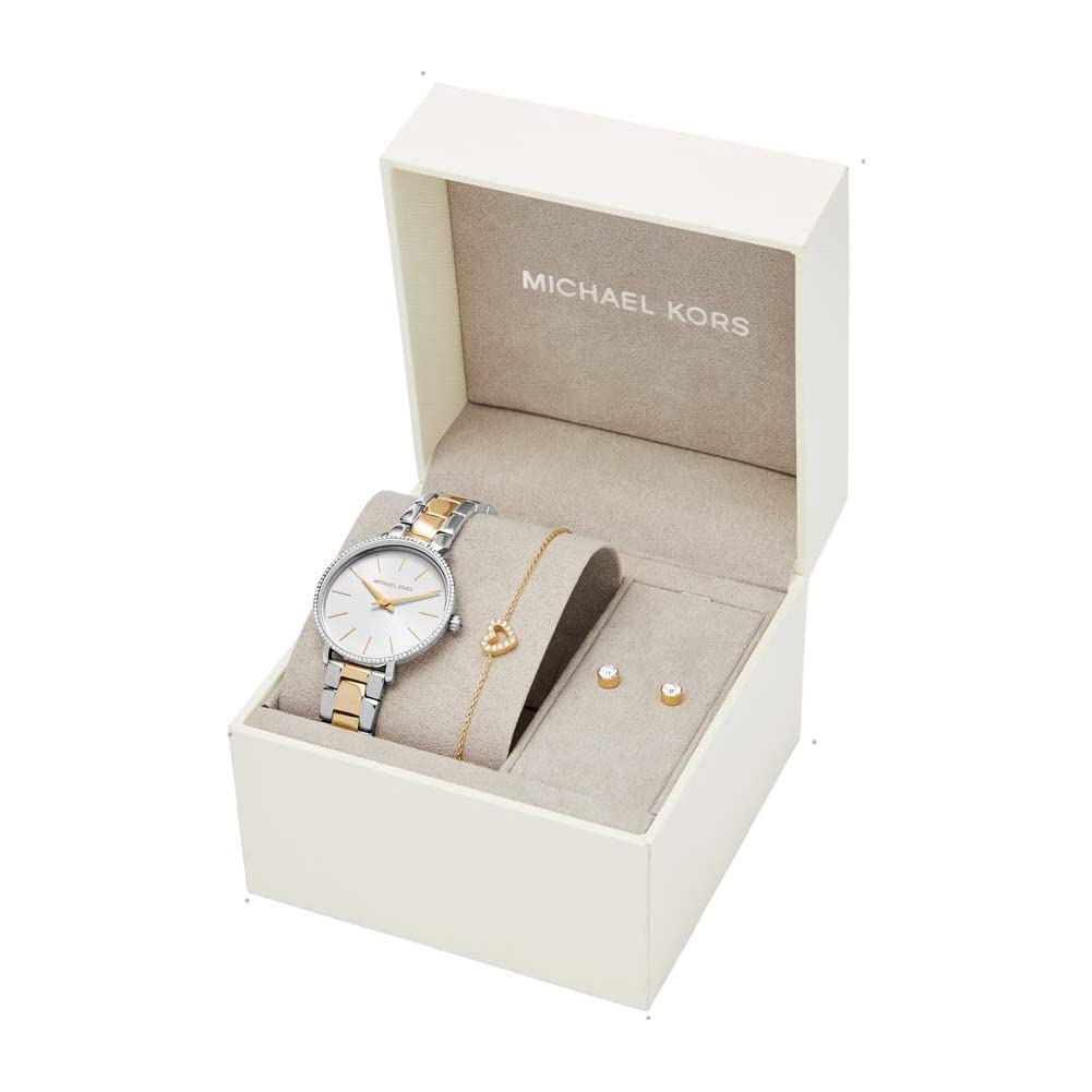 Michael Kors Pyper Women's Quartz Watch with Stainless Steel or Leather Strap