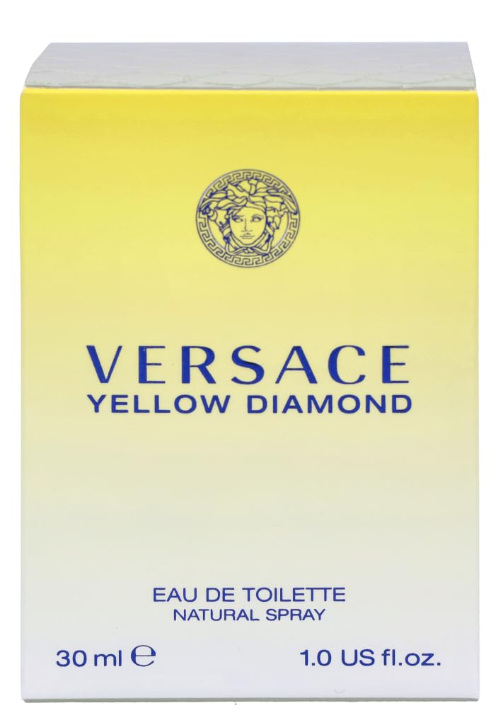 Versace Yellow Diamond femme / woman, Eau de Toilette, Vaporisateur / Spray , 30 ml