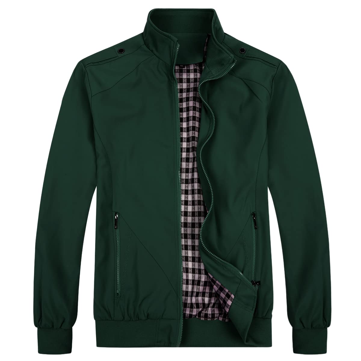 Men’s Lightweight Summer Jacket – Casual Bomber Style Transition Coat