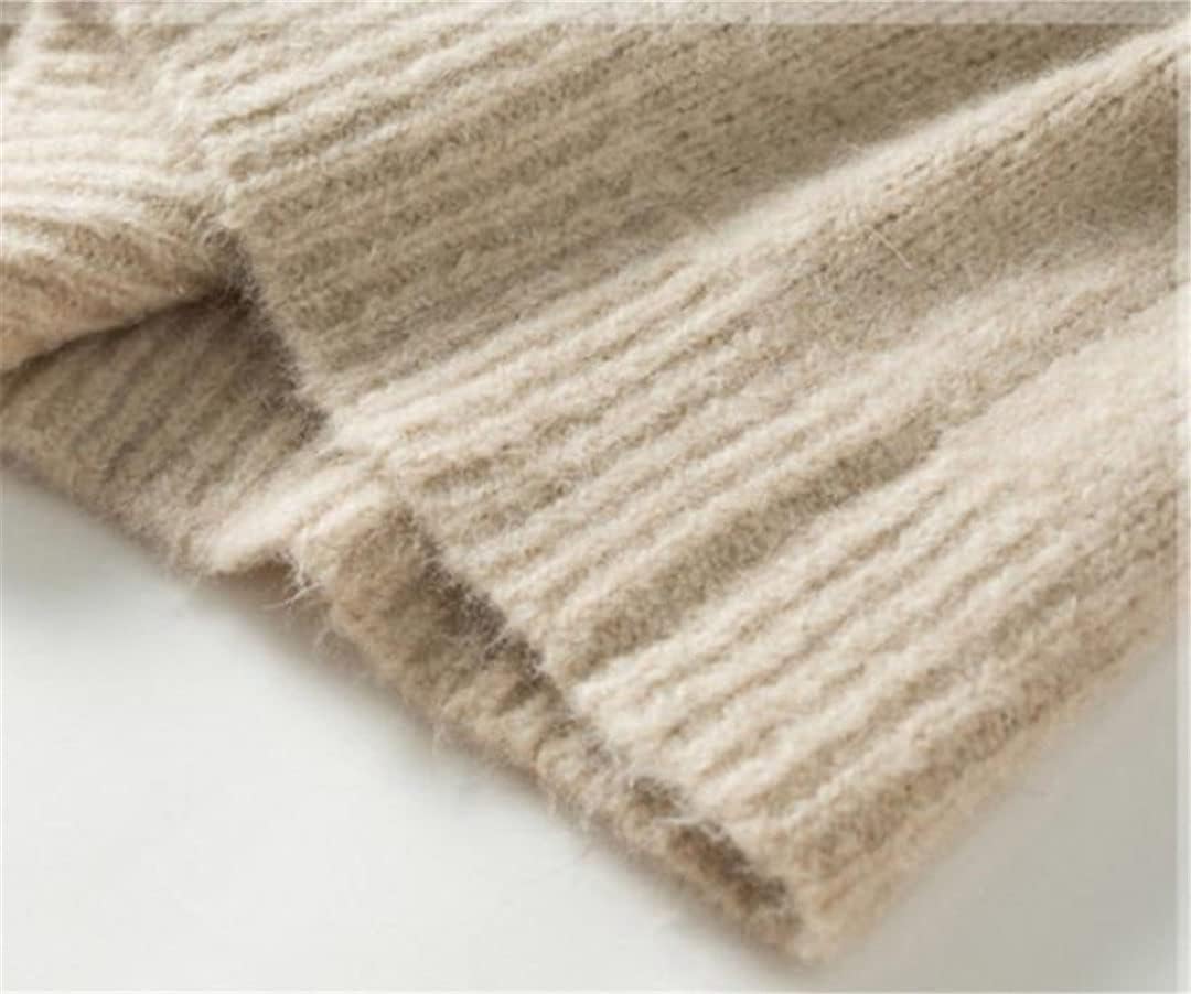 Alloaone Women's Oversized Cashmere Wool Knit Sweater