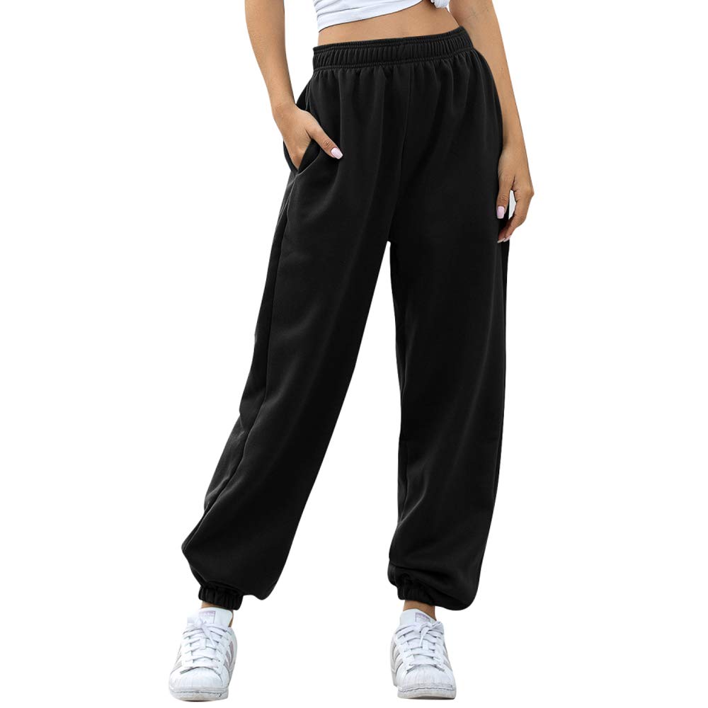 Nuofengkudu Women’s High-Waist Jogging Pants