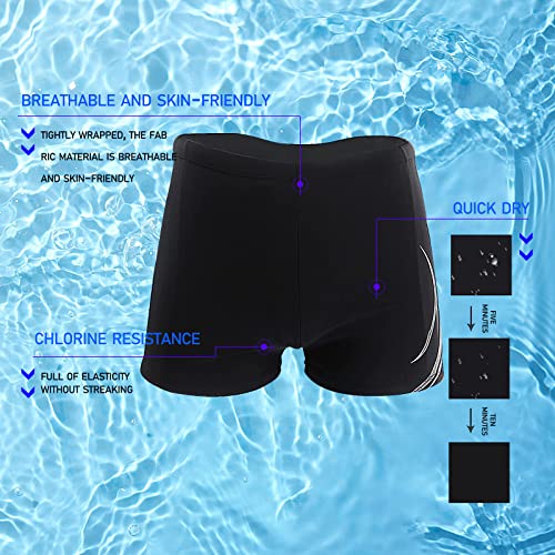 Men’s Jammer Swim Shorts – High-Tech Elastic Swimwear