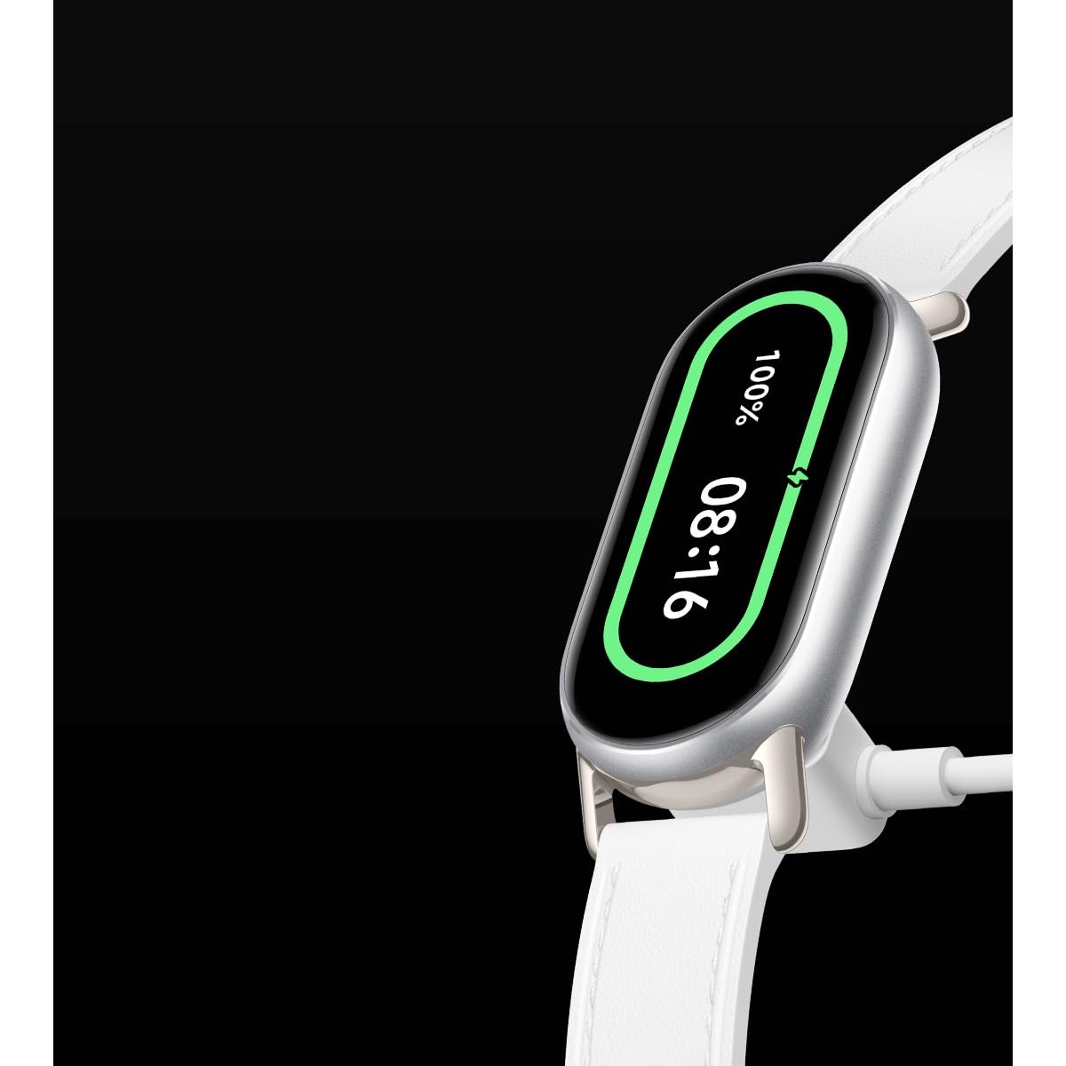 Xiaomi Smart Band 9 Fitness Tracker, AMOLED Display with 1200 Nits, Sp02 Tracking, Sleep and Heart Rate Monitor, Notifications, 5ATM Waterproof, Mi Fit App, Glacier Silver