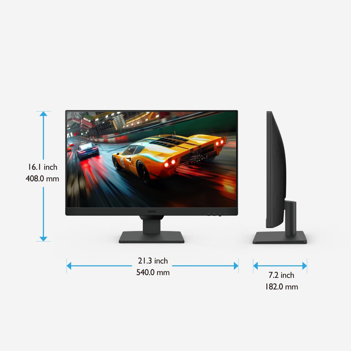 BenQ GW2490E 24 Zoll Monitor, Gaming 100Hz, Full-HD, IPS, Eye-Care, HDMI, DP(British Plug )