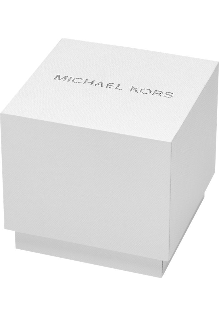 Michael Kors ladies' watch Ritz, 37 mm case size, quartz chronograph movement, stainless steel bracelet