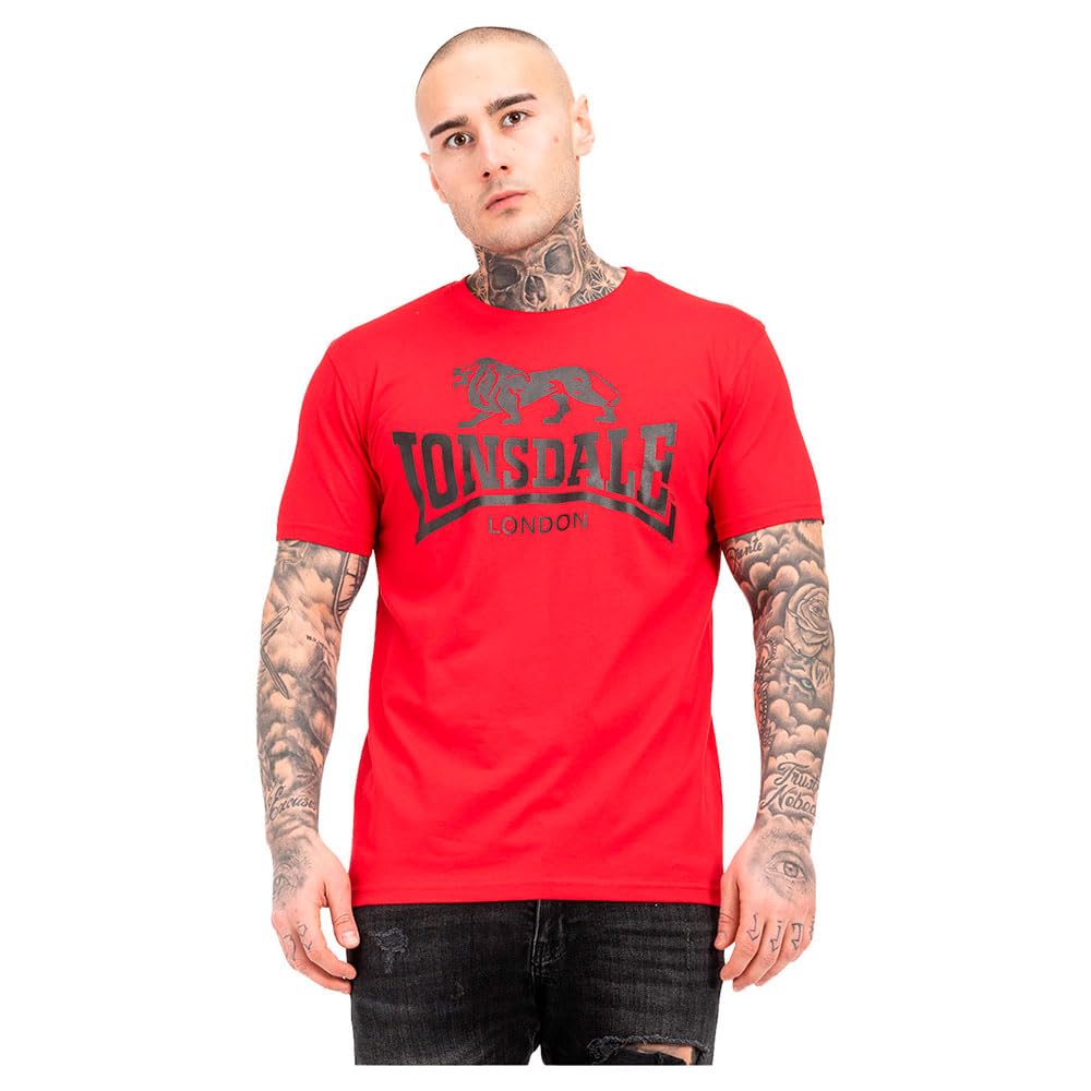 Lonsdale Men's T-Shirt – Classic Logo Tee with Timeless Appeal