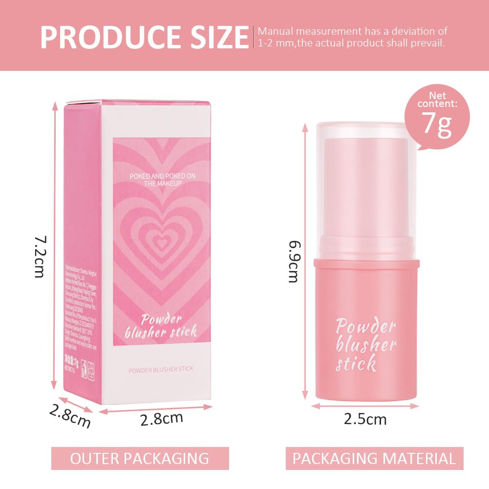 LOPHE Cream Blush Stick - 3 Pieces Set