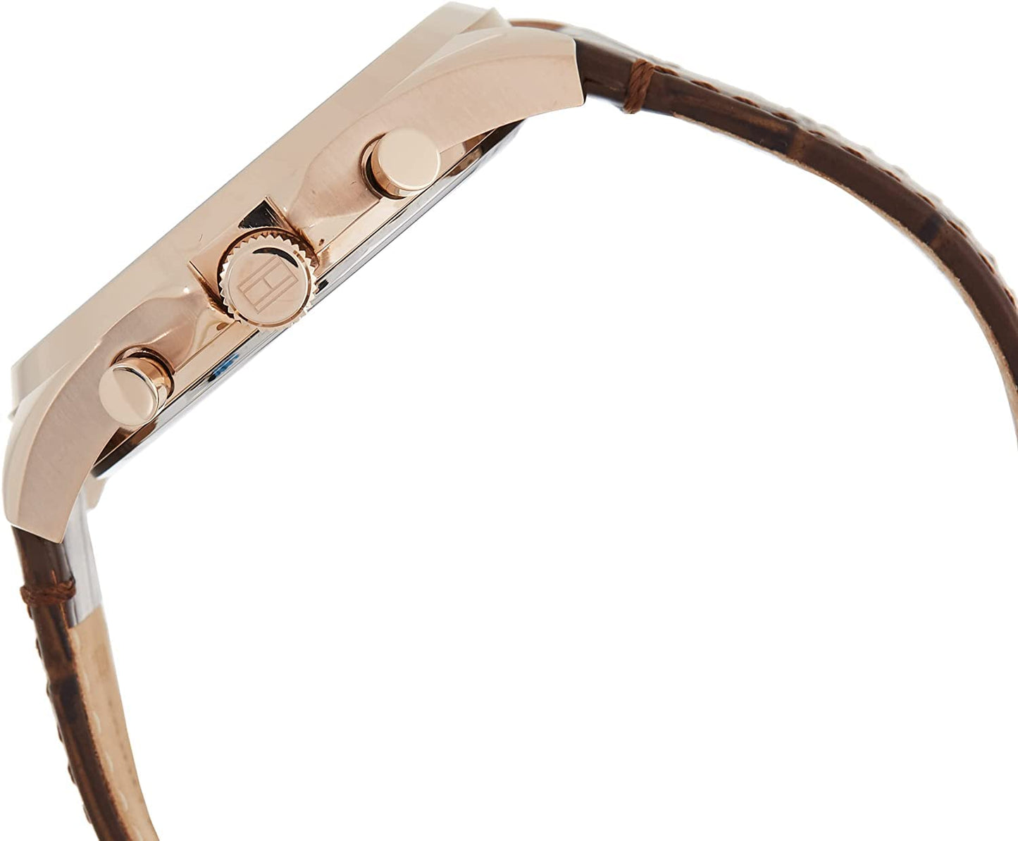 Tommy Hilfiger Multi Zifferblatt Quarz Uhr für Herren mit Silbernes Edelstahl-Mesh-Gliederarmband und Lederarmband