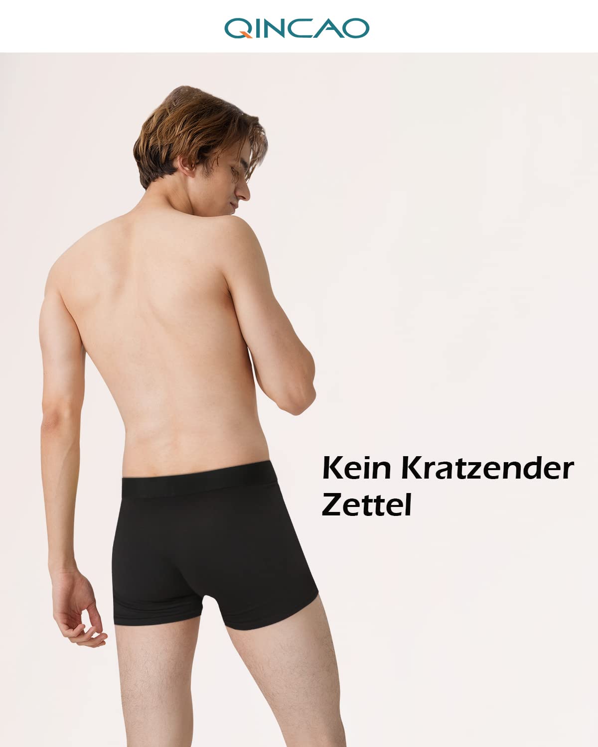 QINCAO Men’s Boxer Shorts 6-Pack