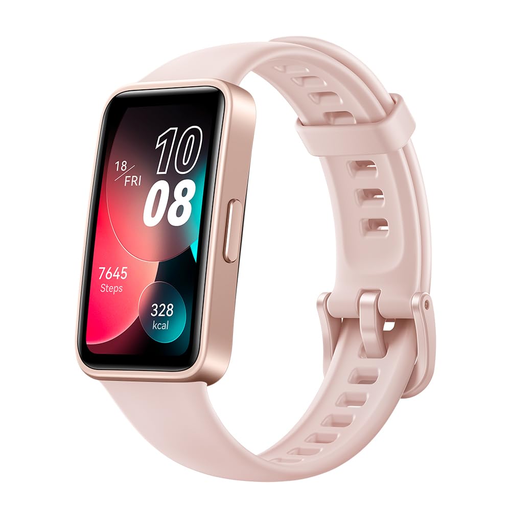 HUAWEI Band 8 Smartwatch, Ultra Flat Design, Sleep Tracking, 2 Week Battery Life, Health and Fitness Tracker, Compatible with Android & iOS, German Version, Midnight Black