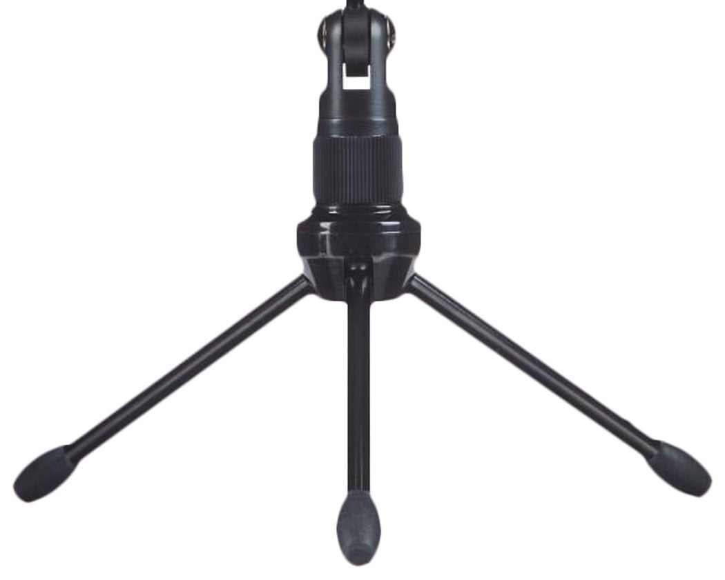 Amazon Basics - Mini-USB Kondensatormikrofon, Tischmikrofon, Schwarz