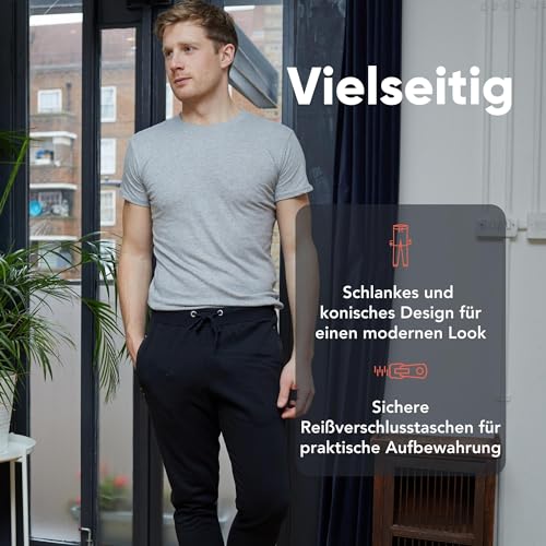 Men’s Slim Fit Joggers – Fleece-Lined Sweatpants