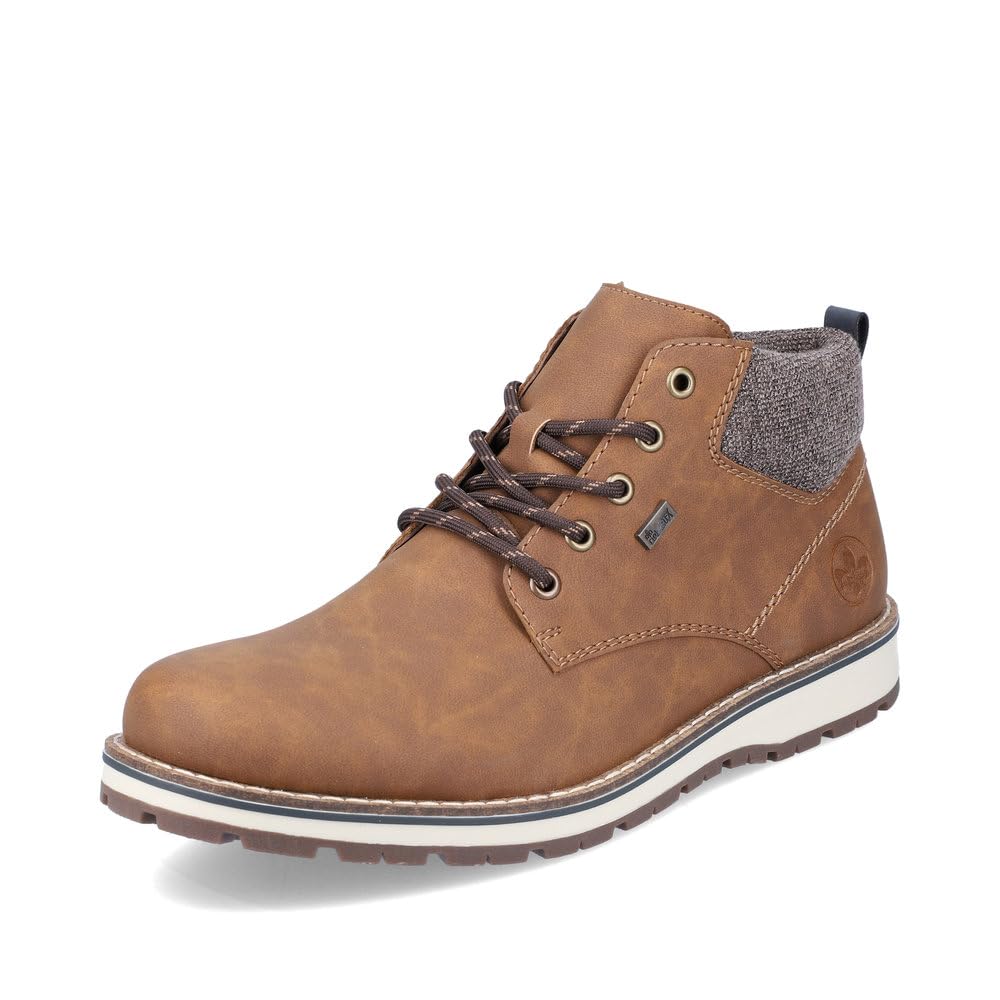 Rieker Men’s Lace-Up Ankle Boots 38419