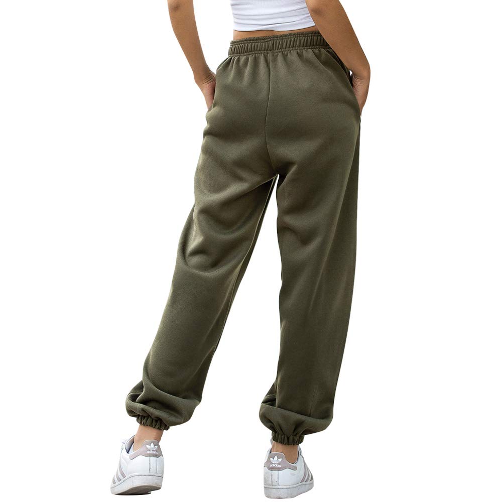 Nuofengkudu Women’s High-Waist Jogging Pants