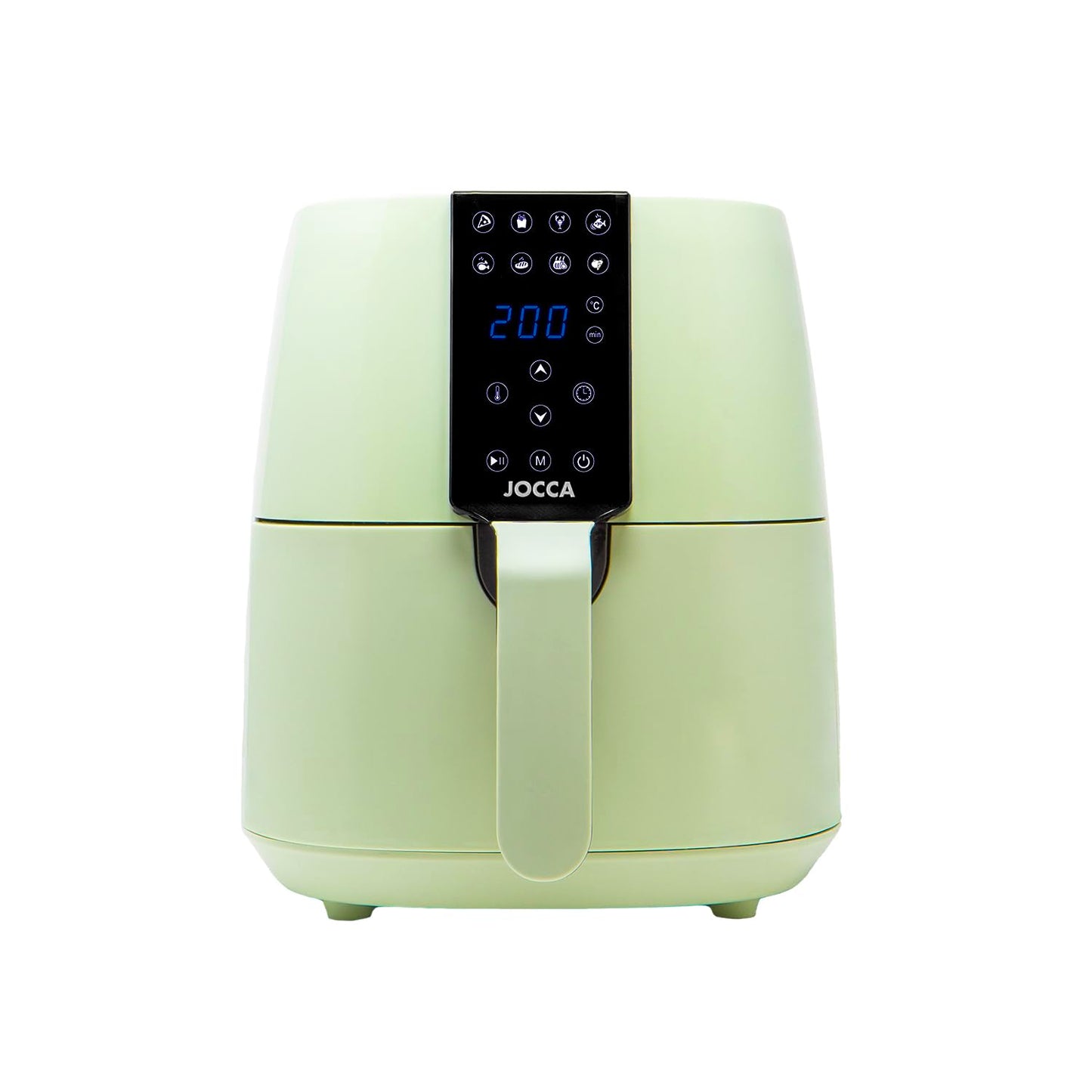 Jocca Heißluftfritteuse Sweet Line, 3,8L Fritteuse, 1450W, 8 Programme, LED Touchscreen, Timer, Rosa