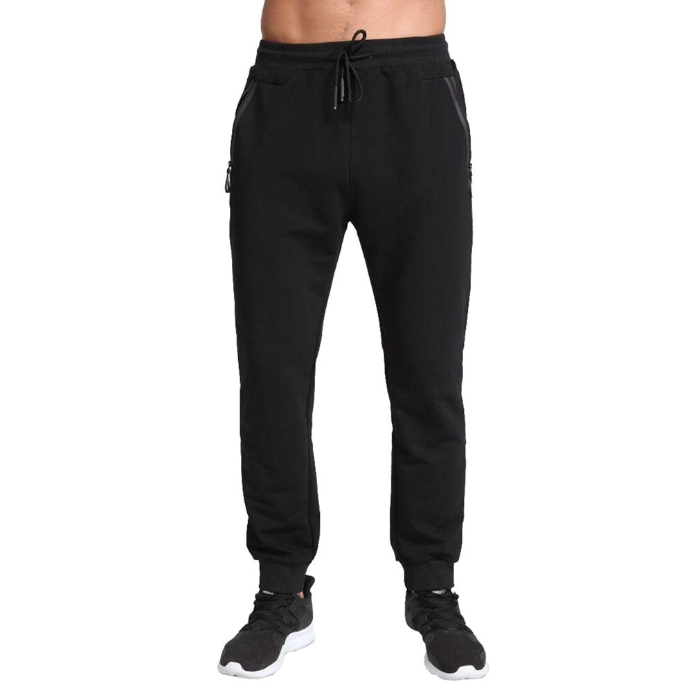 Tansozer Men’s Jogging Pants – Cotton Fitness Trousers