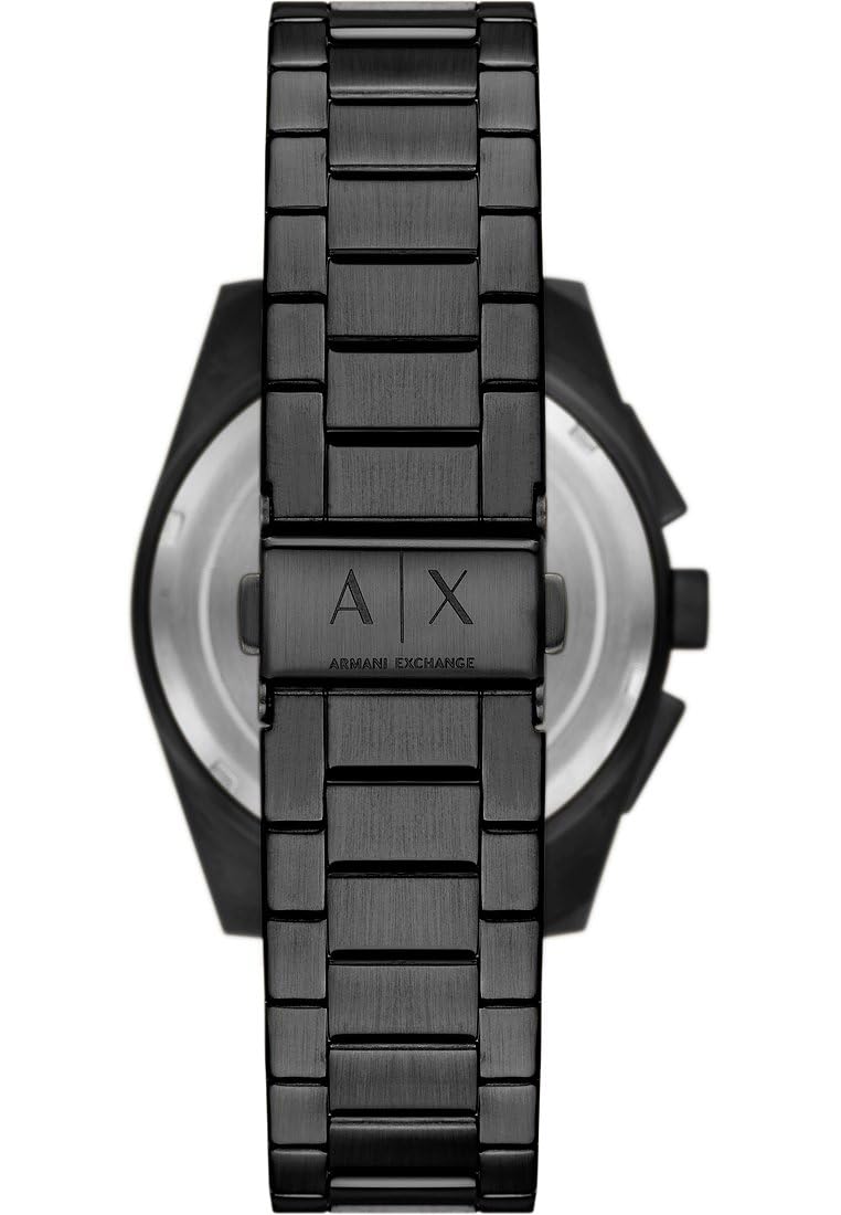 Armani Exchange Watch for Men, Quartz Movement and 42mm Case Size with Stainless Steel, Leather or Silicone Strap