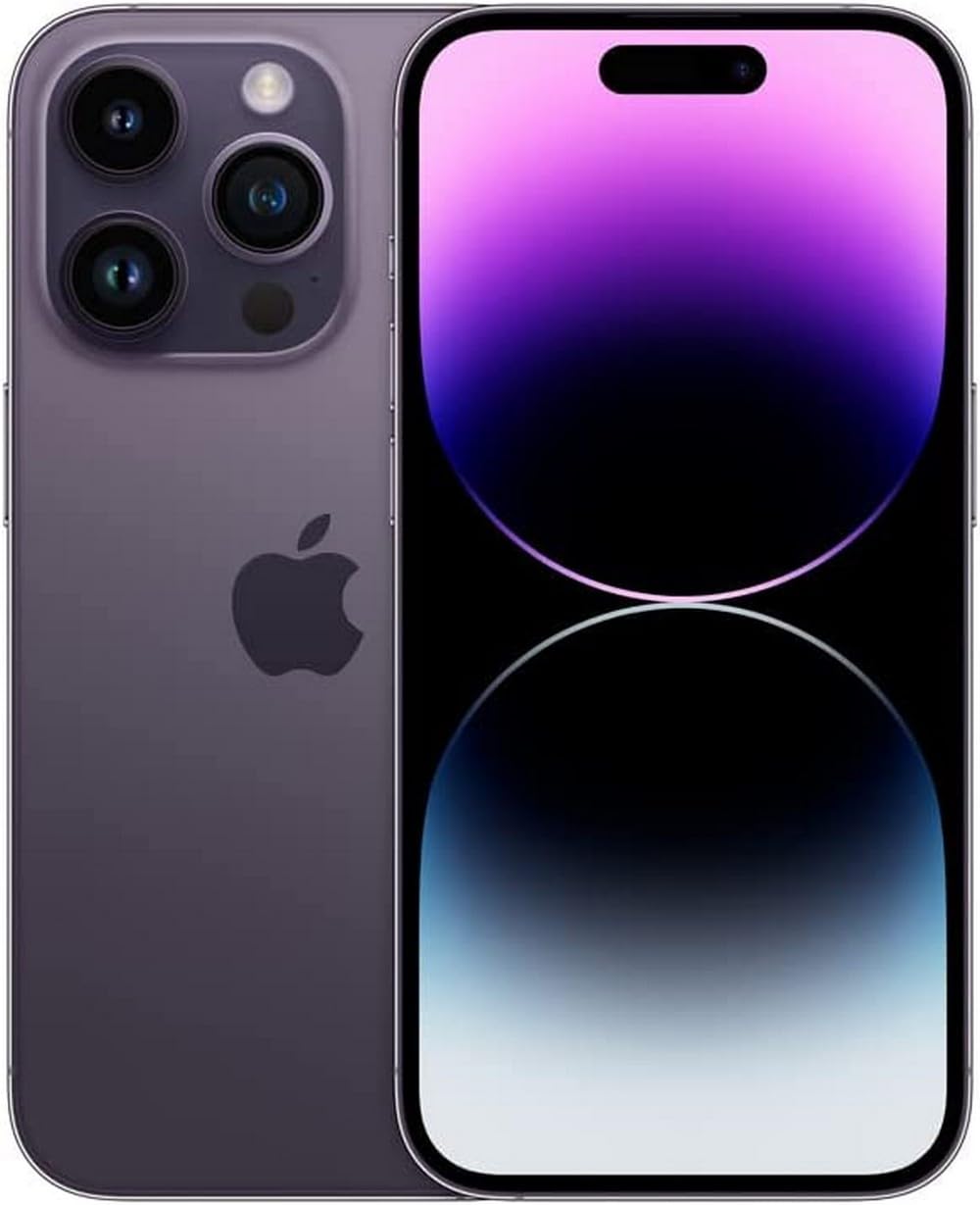Apple iPhone 14 Pro – 6.1" Super Retina XDR, Always-On, 120Hz ProMotion, Unlocked