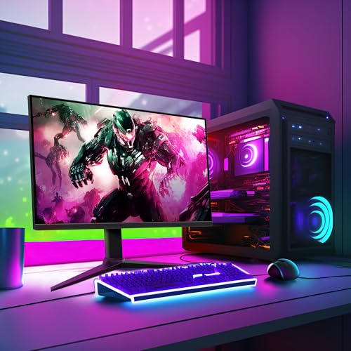 Amazon Basics Gaming-Monitor 27 Zoll (68.6 cm), FHD 1080p, 165 Hz, VESA-kompatibel, adaptive Synchronisierung, 1 ms Reaktion, Schwarz