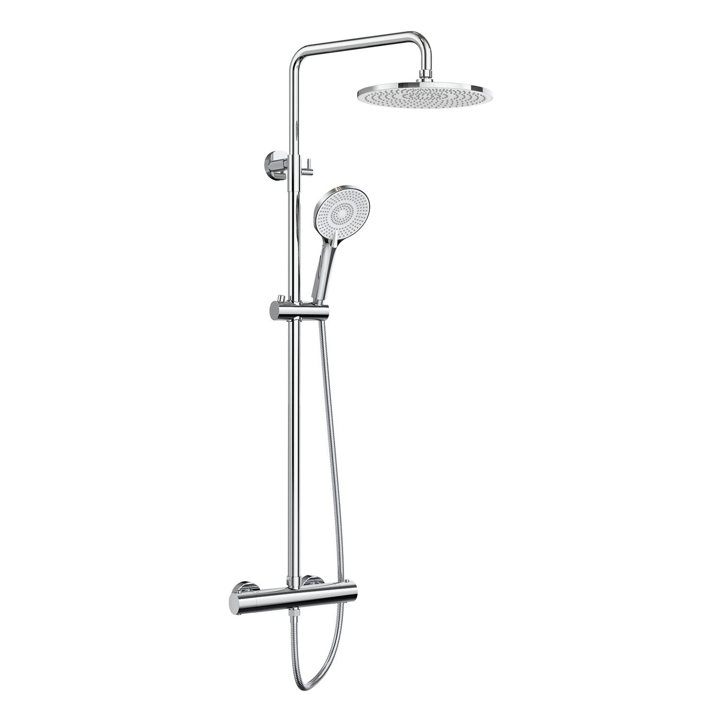 Rainsworth Thermostatic Shower System Round Rain Shower Set