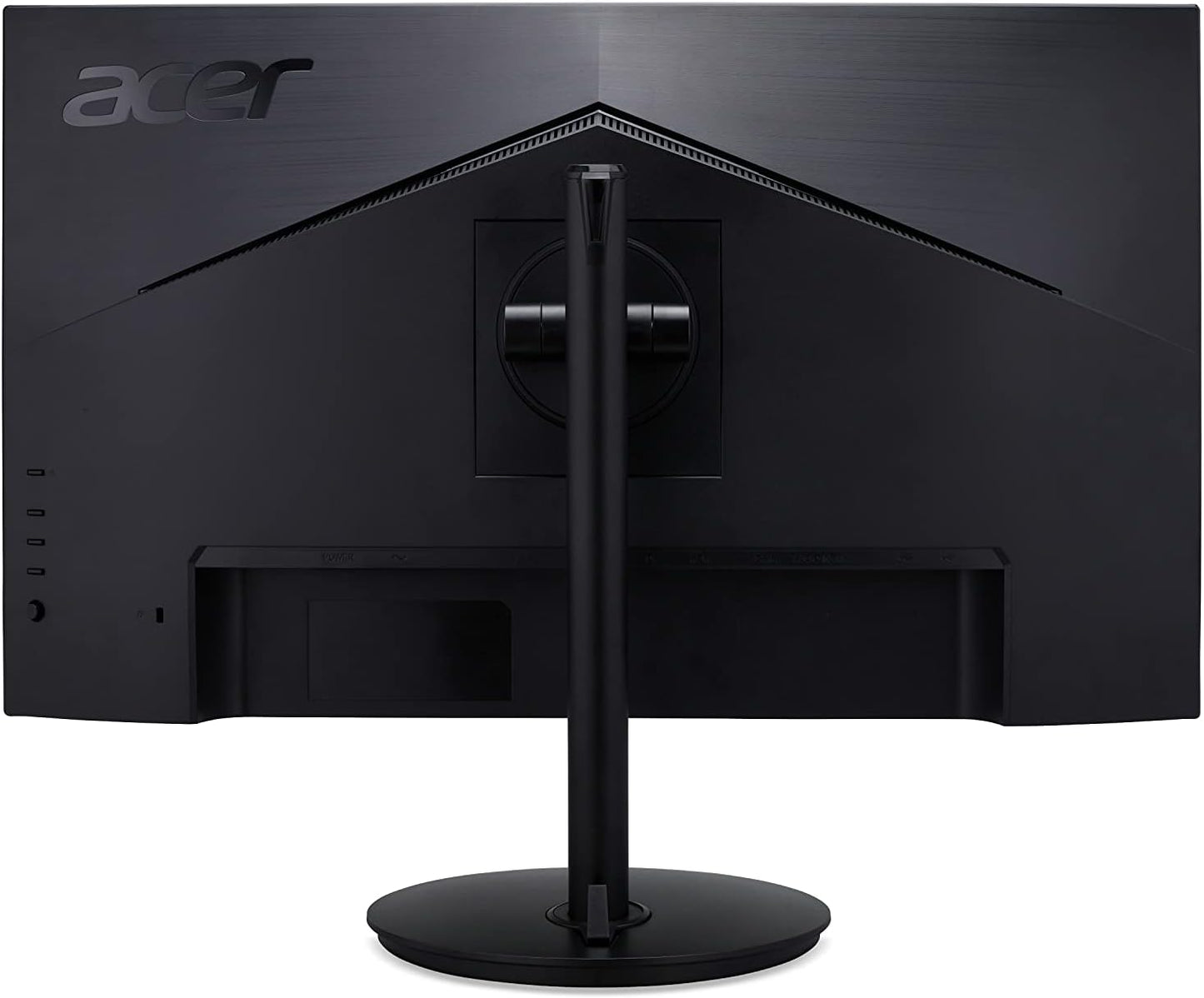 Acer CBA242YH Monitor 23,8 Zoll (60 cm Bildschirm) Full HD, 100Hz HDMI, 75Hz VGA, 4ms (GTG), HDMI 1.4, VGA, höhenverstellbar, drehbar, FreeSync, Schwarz