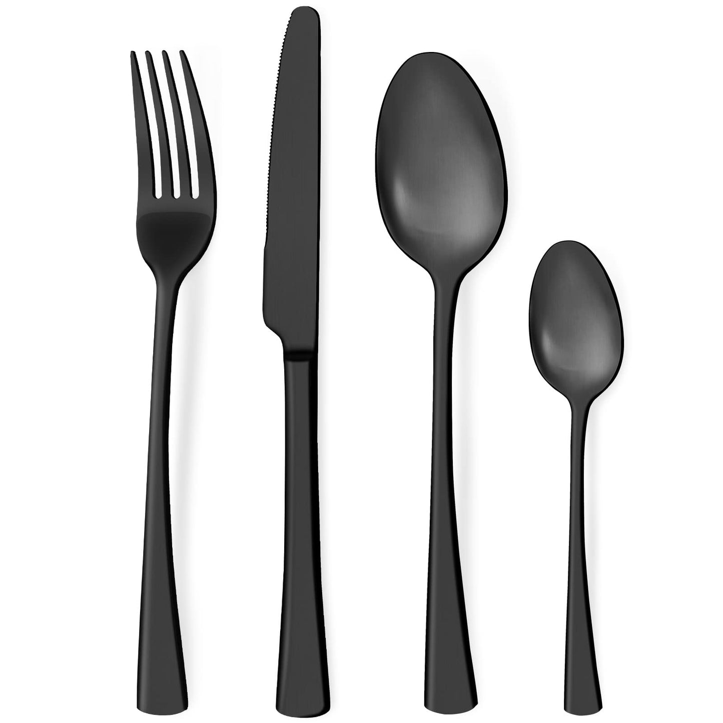 Bestdin Besteck Set 6 Personen, 30 teilig Edelstahl Besteckset, Essbesteck Set mit Messer Gabel Löffel, Hochwertiges Edelstahlbesteck, Spülmaschinenfest.
