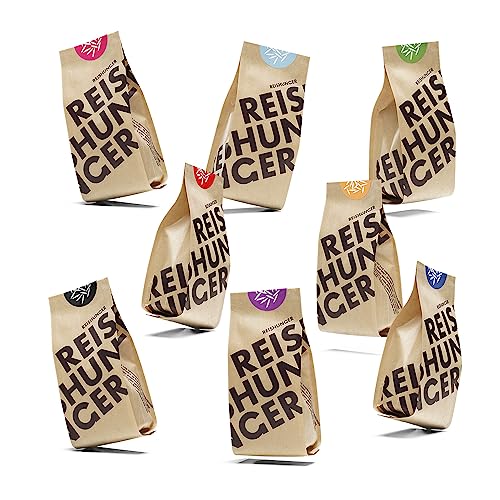REISHUNGER Reiskocher & Dampfgarer mit Keramikbeschichtung - 1,2 L, Schwarz - Für 1-6 Personen - Schnelle Zubereitung ohne Anbrennen - Mit Warmhaltefunktion inkl. Dämpfeinsatz, Löffel & Messbecher