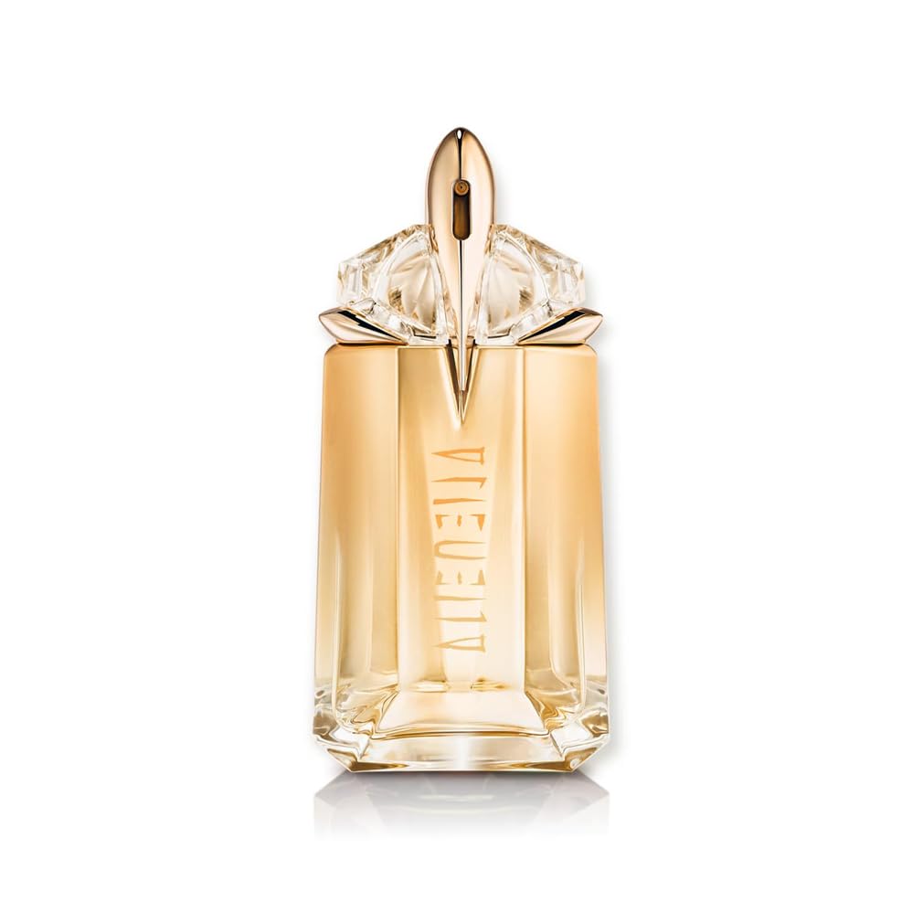 MUGLER Alien Goddess Eau de Parfum, Damen-Parfum, Blumig, amberartig und holzig, Göttlicher Duft, Nachfüllbar