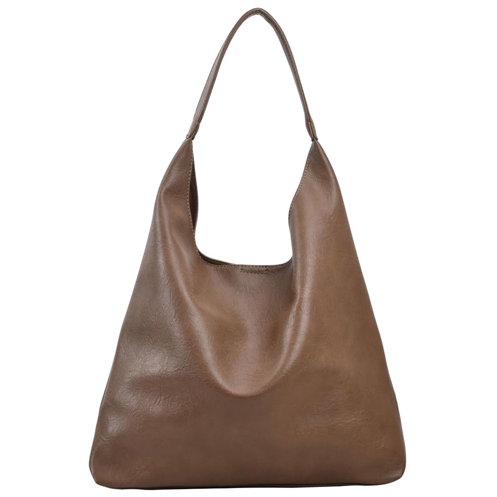 Large PU Leather Tote Bag – Women’s Soft Shoulder Handbag with Coin Purse