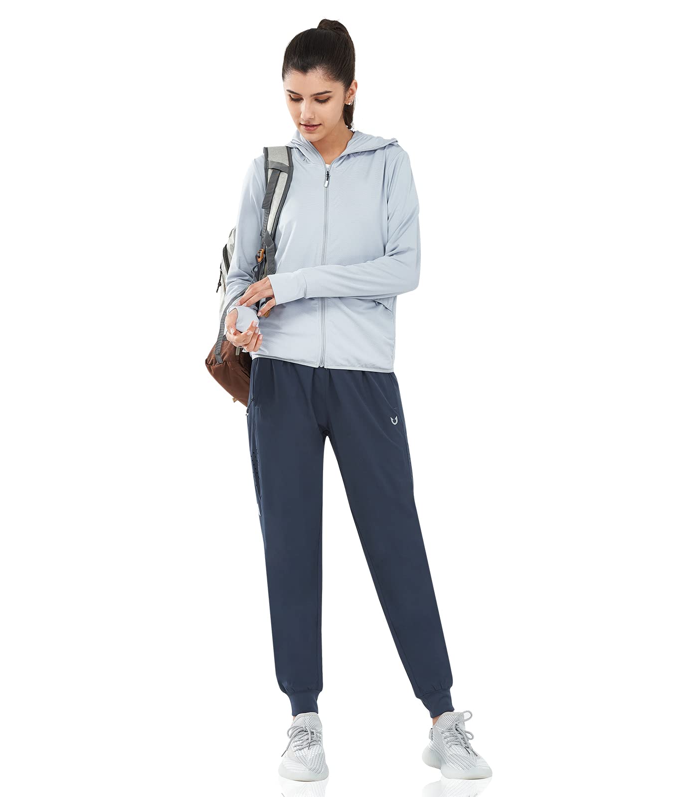 NORTHYARD Women's Lightweight Quick-Dry Training Pants