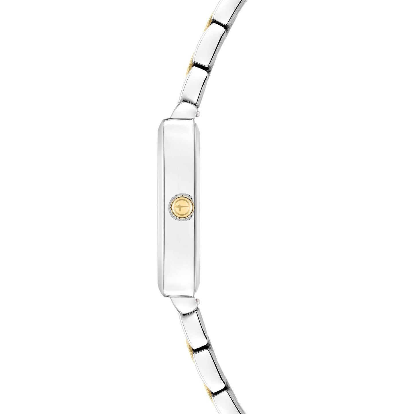 Tamaris ladies analogue wristwatch with quartz movement made of stainless steel with stainless steel bracelet
