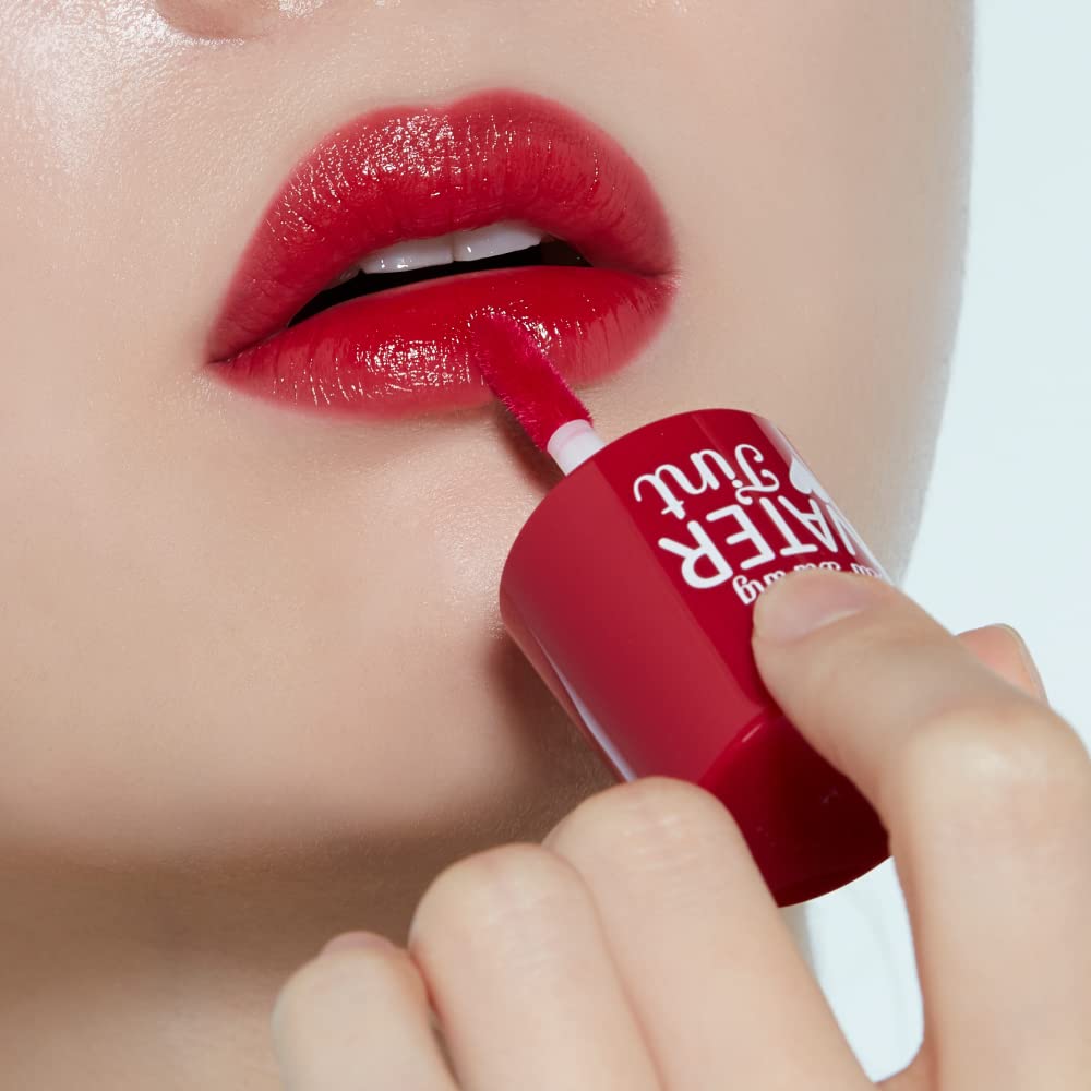ETUDE HOUSE Dear Darling Water Tint Strawberry Ade (21AD) Lightweight Non-Sticky Lip Tint (K-Beauty)