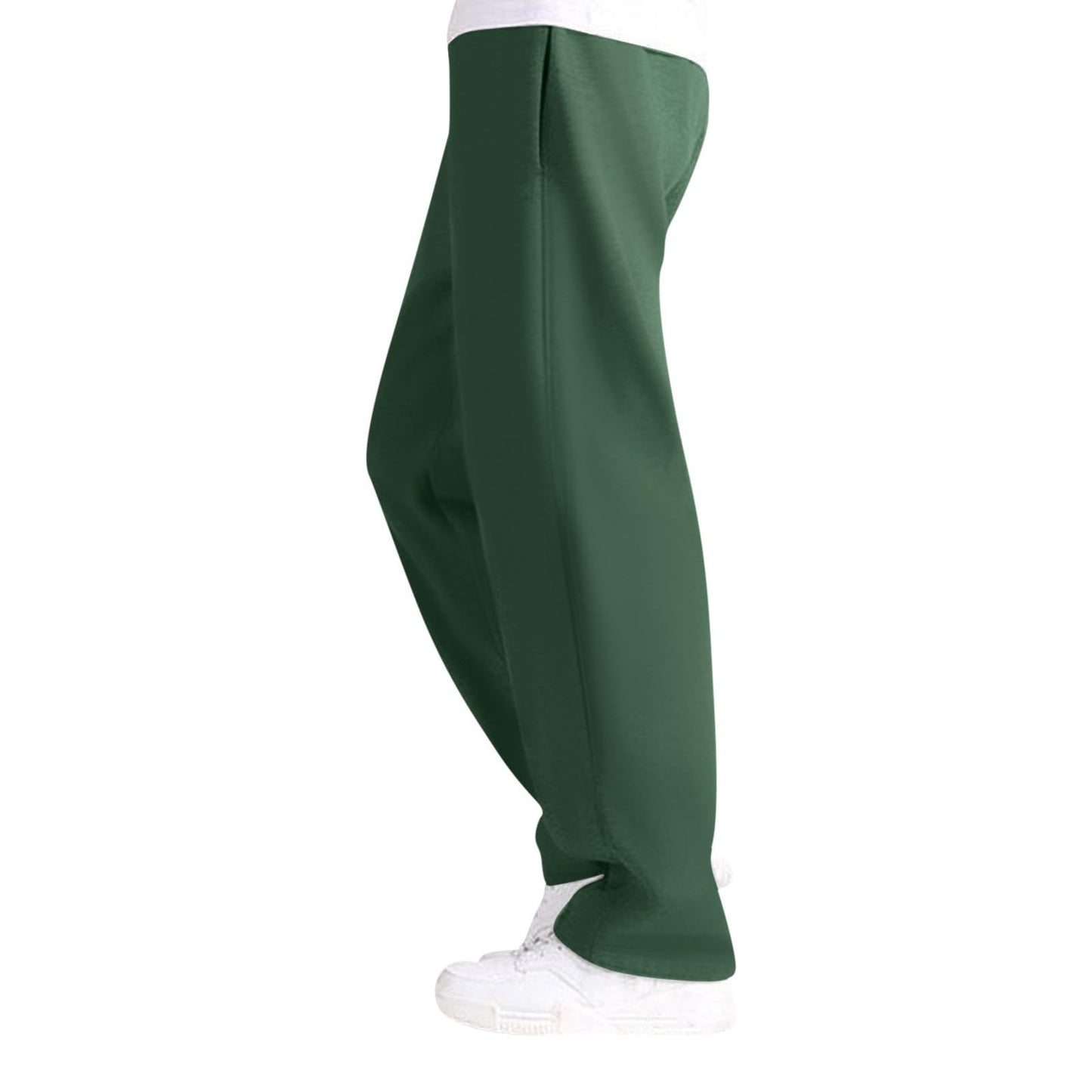 Men’s Baggy Fit Jogging Pants – Fleece-Lined Cotton Blend Sweatpants