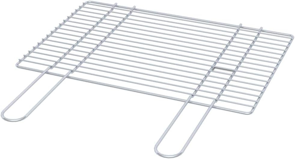 Concrete charcoal grill stand with chimney