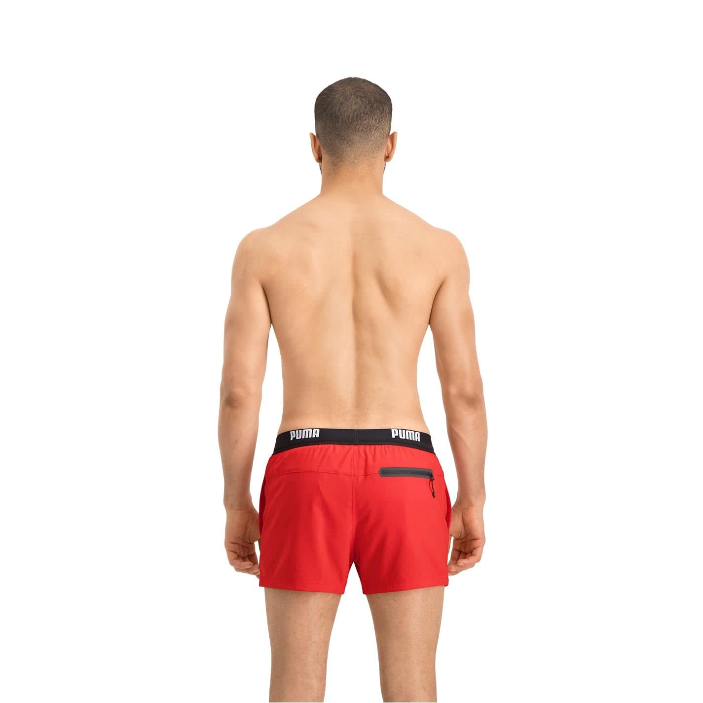 PUMA Men’s Logo Length Swim Shorts