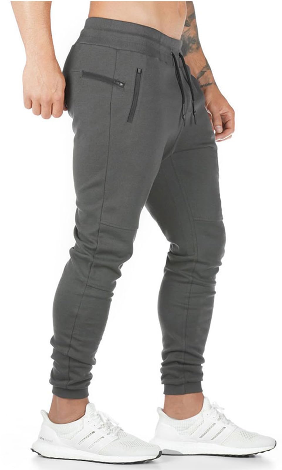 Men’s Slim Fit Cotton Jogging Pants – Long Sports Trousers