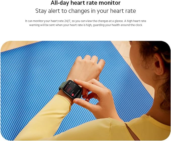Xiaomi Redmi Watch 5 Active Smartwatch, 2.0" LCD Display, 18 Tage Akku, 140+ Sportmodi, Herzfrequenz- und SPO₂-Tracking, 5ATM Wasserdicht, Bluetooth-Anrufe, Fitness-Tracker, Schlafüberwachung