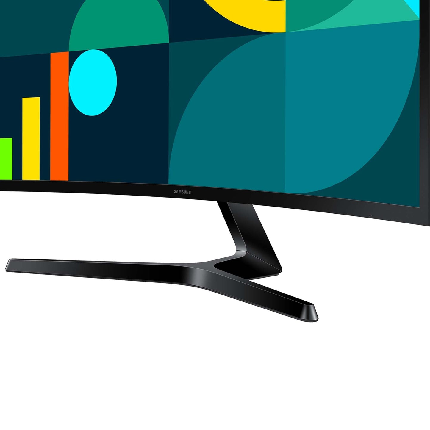 Samsung S36GD Essential Curved Monitor, 27 Inches, PC Screen with VA Panel, Full HD Resolution, 4 ms Response Time, 100 Hz Refresh Rate, Eco Saving Plus, Flicker Free, Black, S27D366GAU