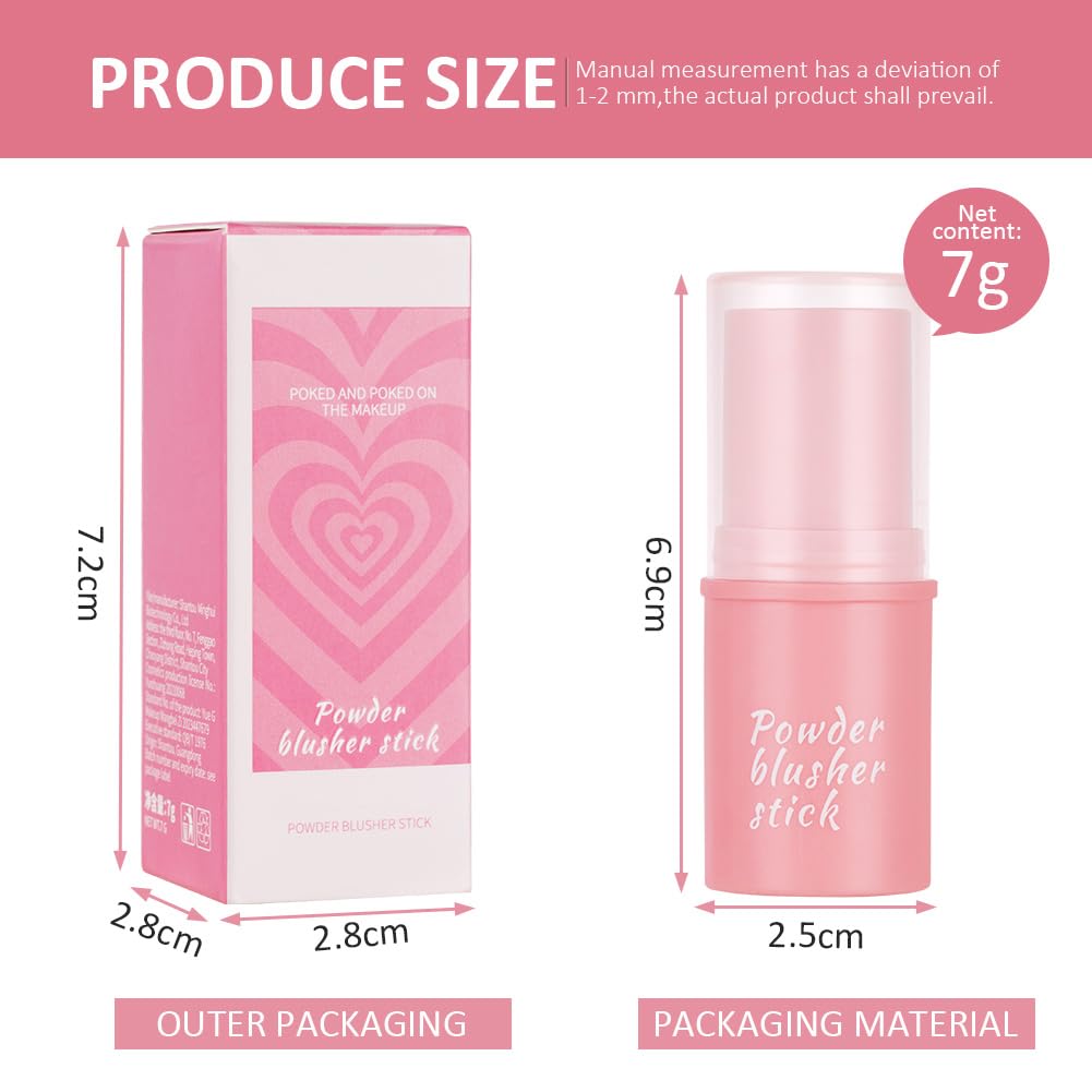 LOPHE Cream Blush Stick - 3 Pieces Set
