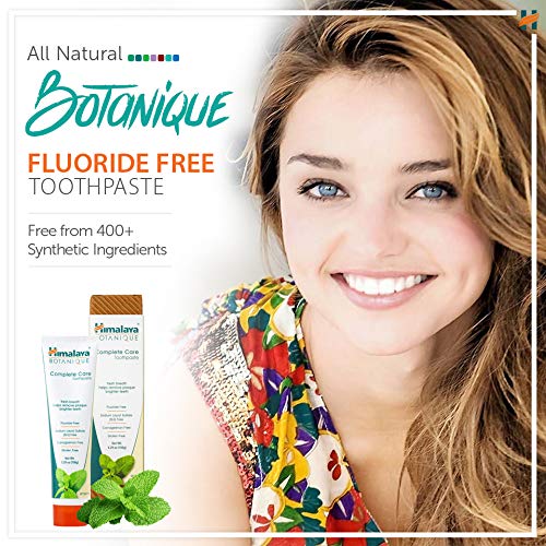 Himalaya Botanique Simply Mint Complete Care Toothpaste Refreshing Mint Flavour | Strong Teeth | Healthy Gums | Fresh Breath - 150g