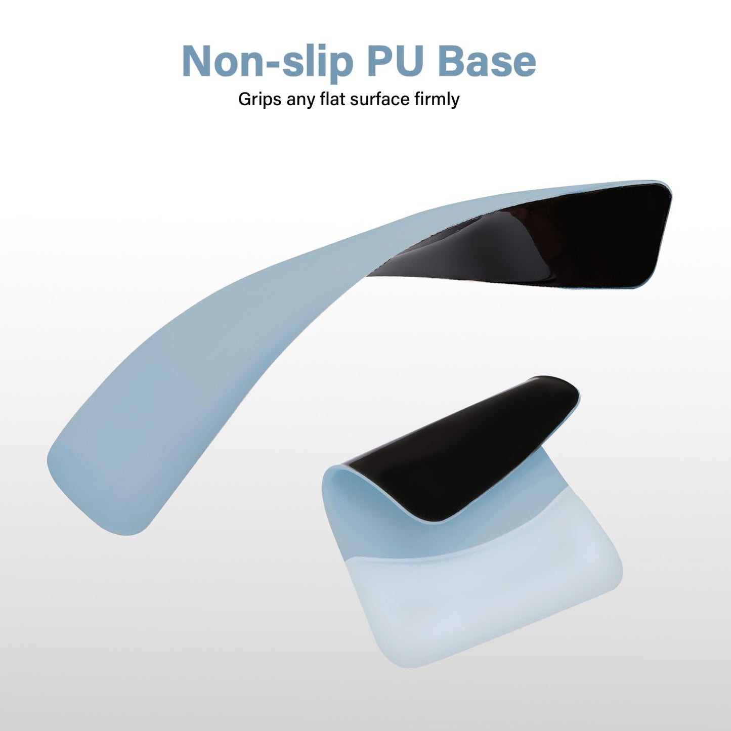 MOSISO Handgelenkstütze für Mauspad&Tastatur Set, Rechteckig Ergonomisch Mauspad Rutschfest Basis Home/Büro Schmerzlinderung&Typing Kissen mit Neopren Cloth&Erhöht Gebogen Memory Schaum,Grün