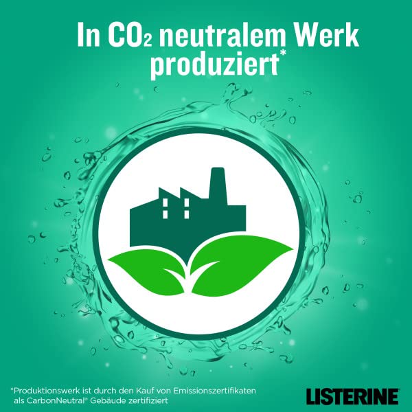LISTERINE Smart Kidz Mild Berry (500 ml), antibakterielle Kinder Mundspülung ohne Alkohol & ohne Zucker, Mundwasser schützt vor Karies, geeignet für Kinder ab 6 Jahren