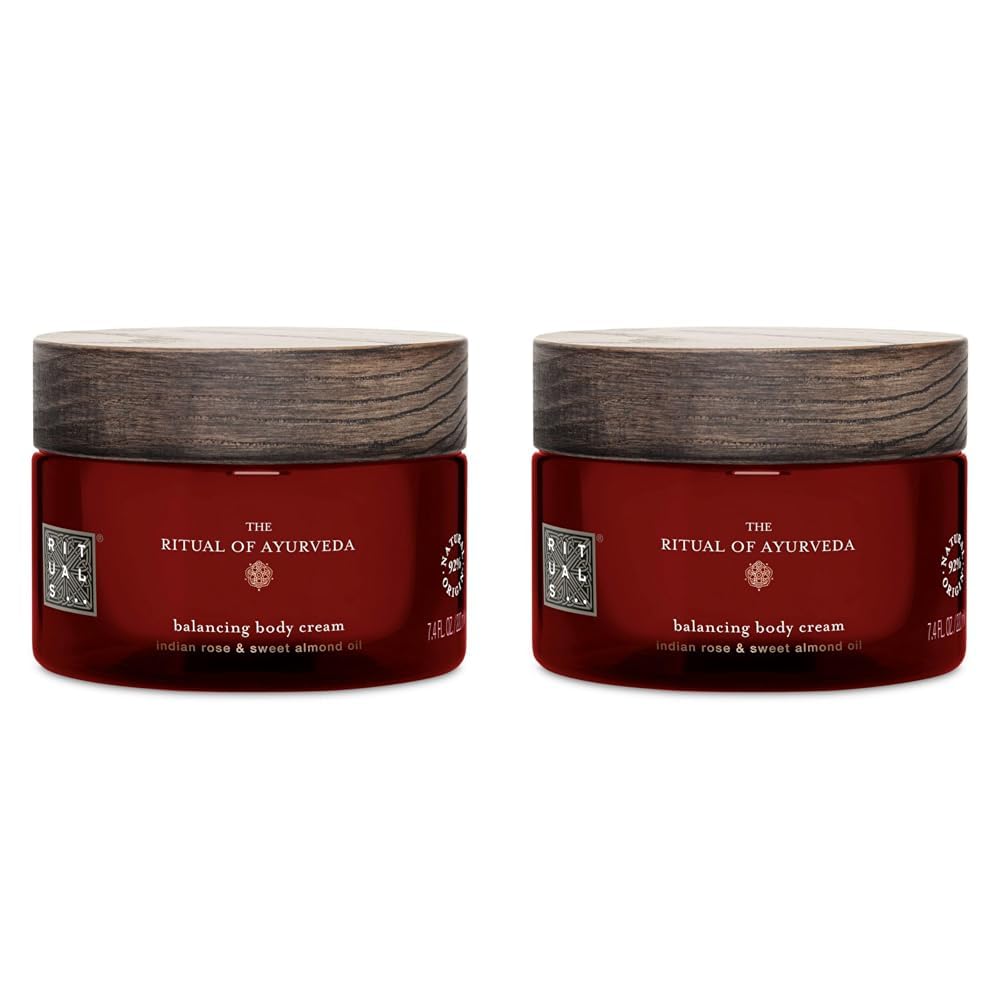 RITUALS The Ritual of Ayurveda Body Cream Soothing & Nourishing Care with Indian Rose Sweet Almond Oil & Himalayan Honey