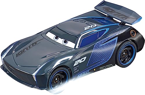 Carrera - 20062477 - Carrera GO!!! Disney Pixar Cars - Neon Nights Rennbahn-Set I Rennbahnen und lizensierte Slotcars | bis zu 2 Spieler | Für Jungs und Mädchen ab 6 Jahren & Erwachsene