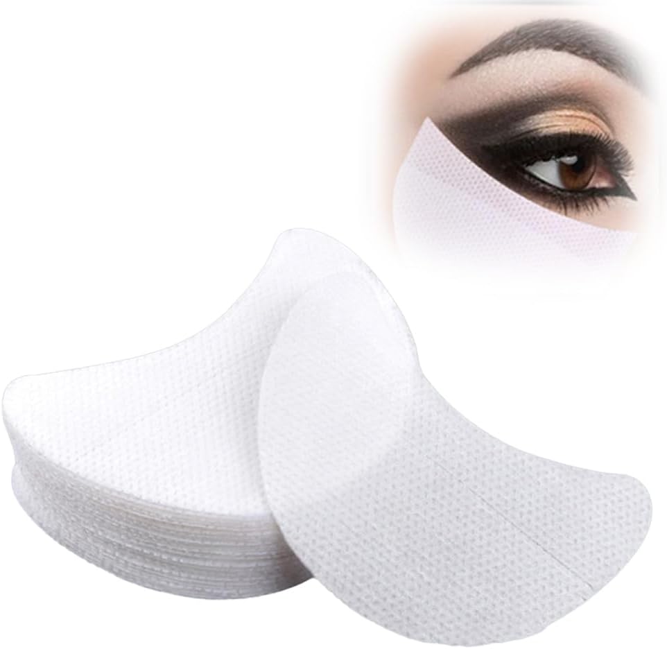 LJFEA Eyeshadow Protector Pads – 100 Pcs Eyeshadow Shields for Flawless Eye Makeup