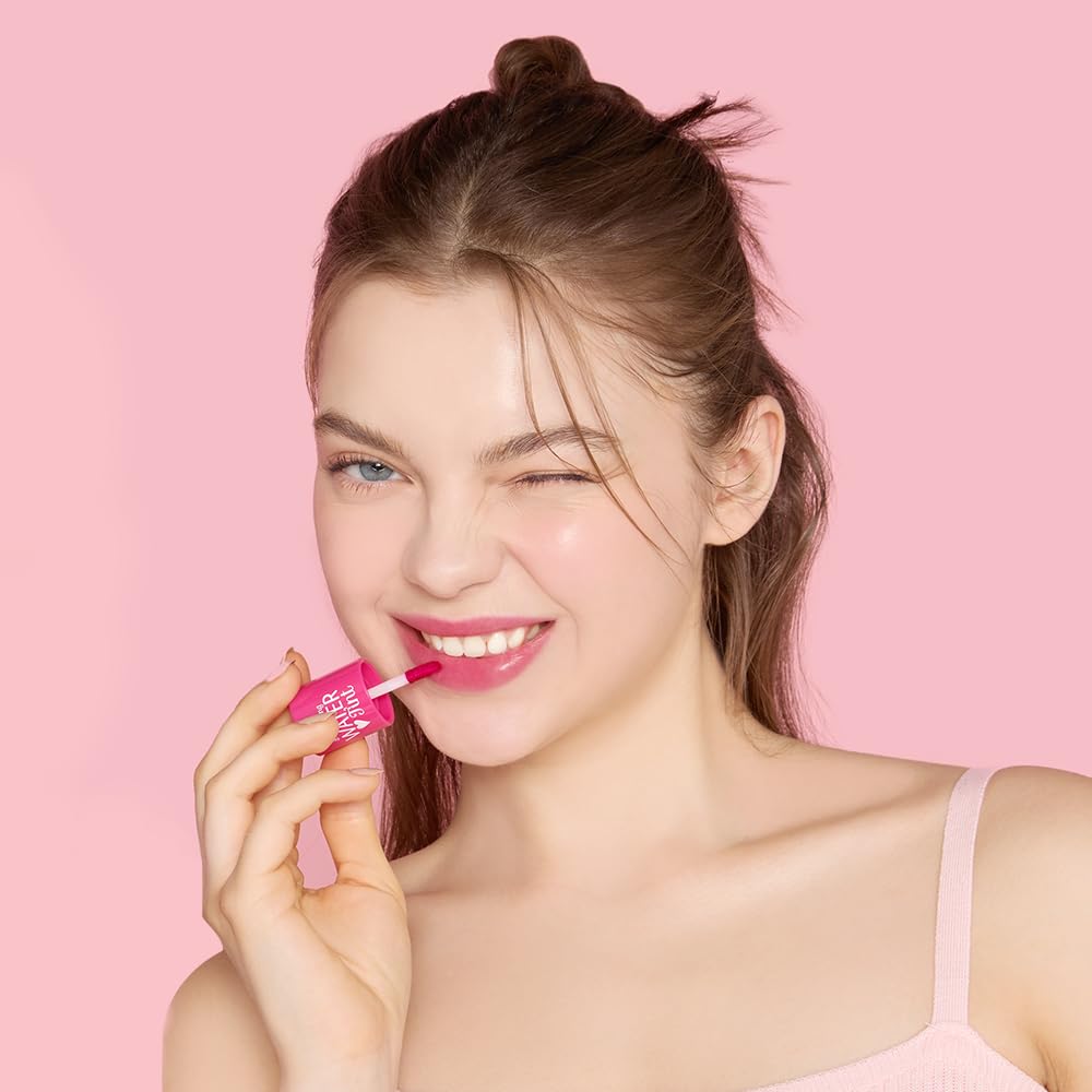 ETUDE HOUSE Dear Darling Water Tint Strawberry Ade (21AD) Lightweight Non-Sticky Lip Tint (K-Beauty)