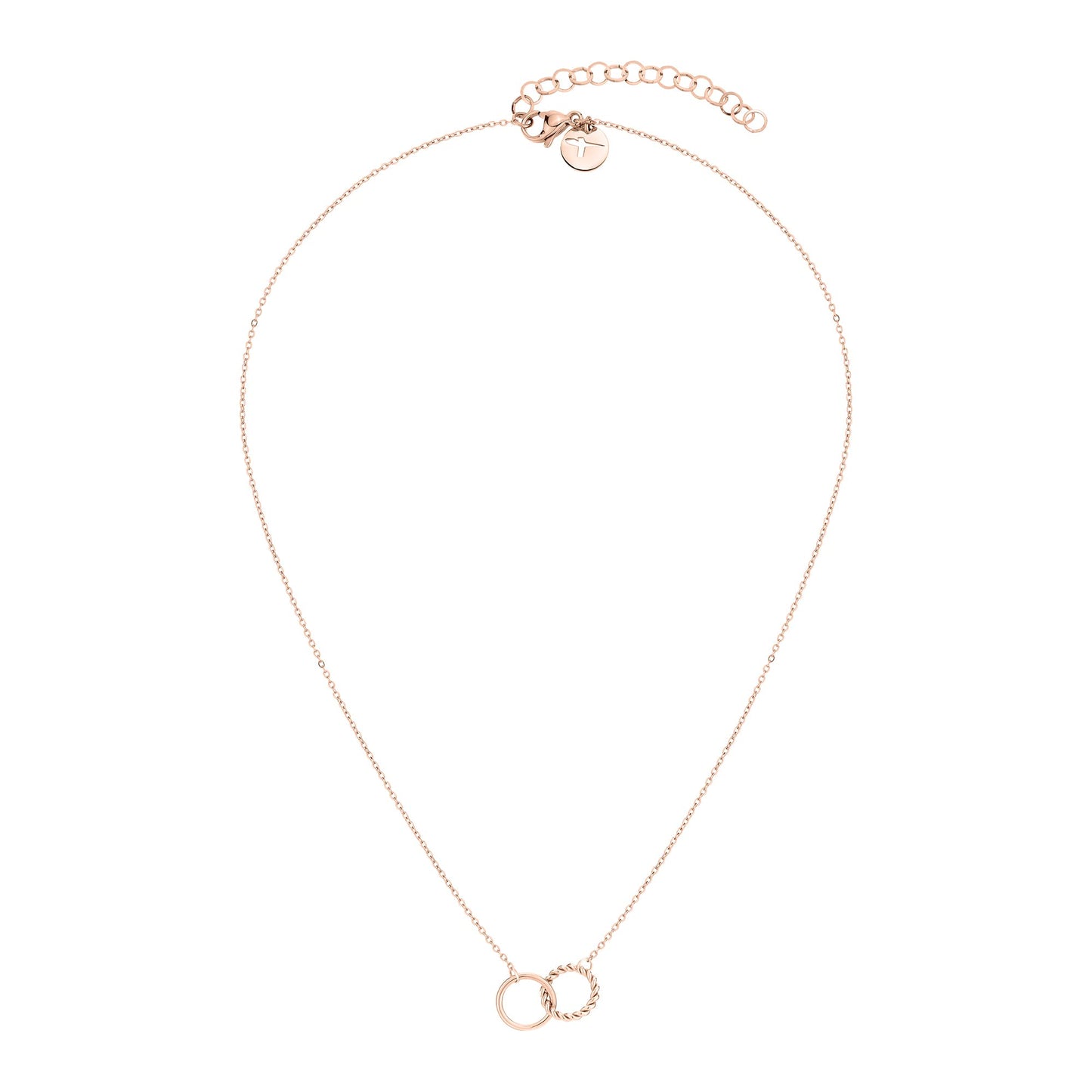 Tamaris Women's Circle Pendant Necklace