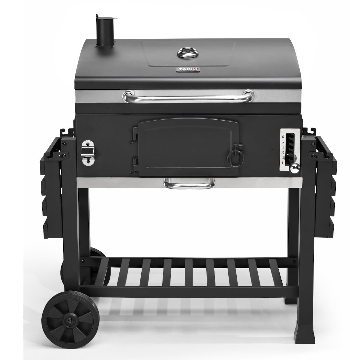 TAINO HERO XL BBQ Smoker GRILL CART Charcoal Grill Grill Fireplace Stand Grill Smoker Accessories